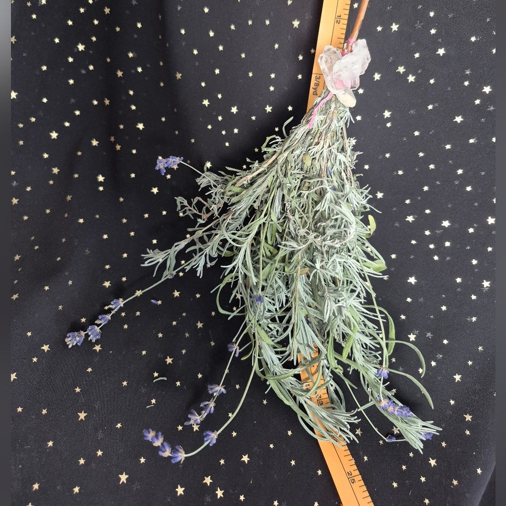 LARGE 24" Lavender Besom Broom - Picture 4 of 4